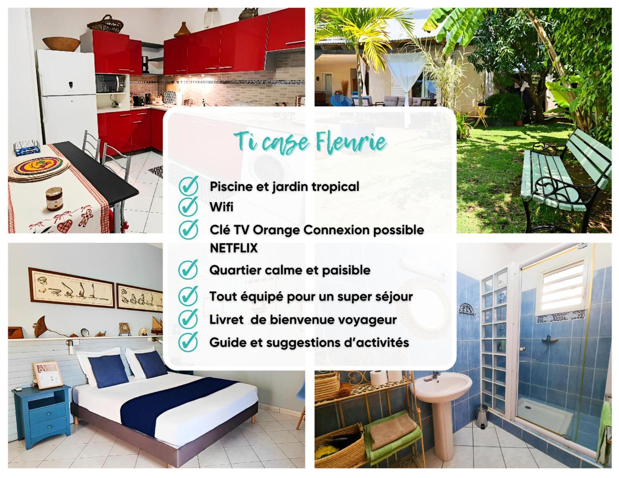 Ti Case Fleurie * Piscine * Jardin Tropical Saint-Leu Luaran gambar